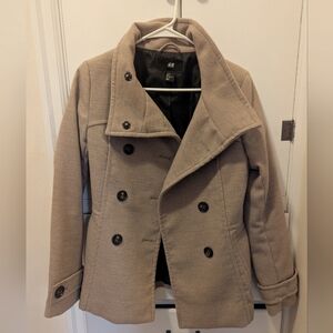 H&M Women's Pea Coat Size 4
